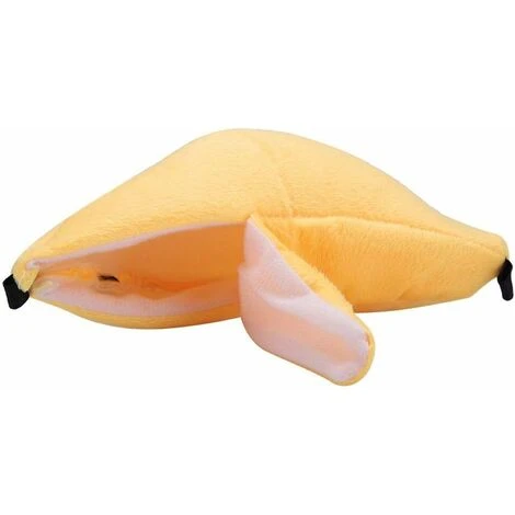 Couchage Pour Rongeur Banane Hamster Lit Hamac Suspendu Lit Superposé Maison Petit Animal Animal Maison Jouet Sommeil Nid Pour Petit Animal(Citronier) 4 Couchage Pour Rongeur Banane Hamster Lit Hamac Suspendu Lit Superposé Maison Petit Animal Animal Maison Jouet Sommeil Nid Pour Petit Animal(Citronier) – Image 4