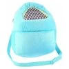 Sac De Transport Pour Animal Domestique, Hamster, Hamster, Sac De Voyage Respirant Avec Bandoulière Pour Petits Animaux De Compagnie, Hérisson, écureuil, Lapin (bleu, L)