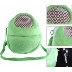 Sac De Transport Pour Animal Domestique, Hamster, Hamster, Sac De Voyage Respirant Avec Bandoulière Pour Petits Animaux De Compagnie, Hérisson, Planeur De Sucre, écureuil, Lapin (vert L) 7 Sac De Transport Pour Animal Domestique, Hamster, Hamster, Sac De Voyage Respirant Avec Bandoulière Pour Petits Animaux De Compagnie, Hérisson, Planeur De Sucre, écureuil, Lapin (vert L) -Trixie || Flamingo Soldes Magasin 97440021 3