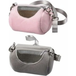 Sac à Bandoulière Et à Main Portable Souple Bagage De Transport Pour Hamster Reptile Chinchilla Gerbille Cochon D'Inde Oiseaux De Petits Animaux Domestiques