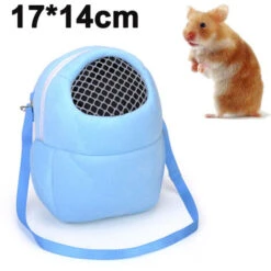 Sac De Transport Pour Animaux De Compagnie, Hamsters, Portable, Respirant, Avec Bandoulière Pour Petits Animaux De Compagnie, Hérissons, Sucre, Écureuils, Lapins