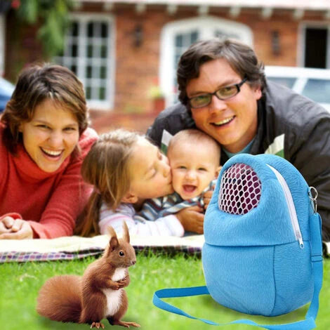 Sac De Transport Pour Animaux De Compagnie, Hamsters, Portable, Respirant, Avec Bandoulière Pour Petits Animaux De Compagnie, Hérissons, Sucre, Écureuils, Lapins 3 Sac De Transport Pour Animaux De Compagnie, Hamsters, Portable, Respirant, Avec Bandoulière Pour Petits Animaux De Compagnie, Hérissons, Sucre, Écureuils, Lapins – Image 3