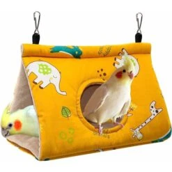 Volière À Suspendre En Velours Chaud Pour L'Hiver - Pour Perroquets, Perruches, Cacatoès, Tourtereaux, Pinsons, Canaris