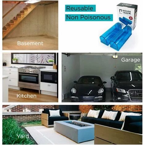 Piège à Souris Sans Cruauté Lot De 2 Pièges à Souris à Attraper Et à Relâcher Qui Fonctionnent Meilleur Intérieur/extérieur Mousetrap Catcher Non Killer Small Taupe Capture Cage 5 Piège à Souris Sans Cruauté Lot De 2 Pièges à Souris à Attraper Et à Relâcher Qui Fonctionnent Meilleur Intérieur/extérieur Mousetrap Catcher Non Killer Small Taupe Capture Cage – Image 5