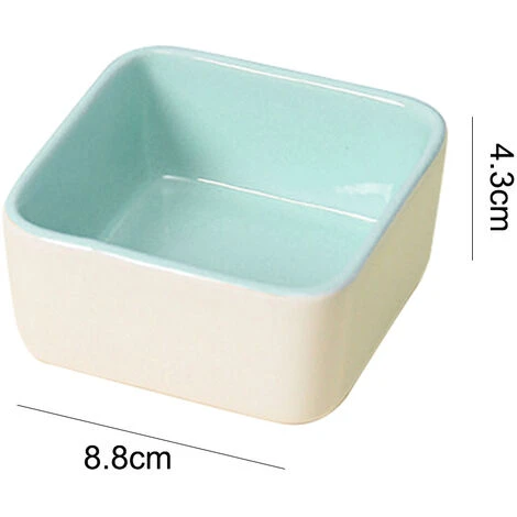 Bol De Nourriture Pour Hamster Couleur Bonbon En Céramique Petit Bol Anti-morsure Anti-tournant Hérisson Lapin Bol Pour Animaux De Compagnie 2 Bol De Nourriture Pour Hamster Couleur Bonbon En Céramique Petit Bol Anti-morsure Anti-tournant Hérisson Lapin Bol Pour Animaux De Compagnie – Image 2