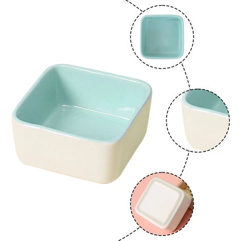 Bol De Nourriture Pour Hamster Couleur Bonbon En Céramique Petit Bol Anti-morsure Anti-tournant Hérisson Lapin Bol Pour Animaux De Compagnie 3 Bol De Nourriture Pour Hamster Couleur Bonbon En Céramique Petit Bol Anti-morsure Anti-tournant Hérisson Lapin Bol Pour Animaux De Compagnie – Image 3
