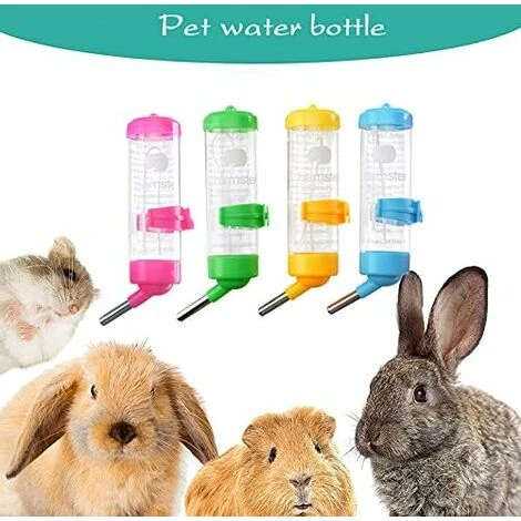 Abreuvoir Biberon Bouteille Distributeur D'eau En Plastique Pour Lapin Hamster Petits Animaux 5 Abreuvoir Biberon Bouteille Distributeur D'eau En Plastique Pour Lapin Hamster Petits Animaux – Image 5