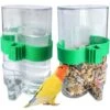 Distributeur D'eau Automatique Oiseau, 2 Pièces Distributeur D'eau Distributeur De Nourriture Oiseaux, Gourde Pour Oiseaux, Cage Distributeur D'eau, Distributeur D'eau Pour Perroquets, Perruches, Oise