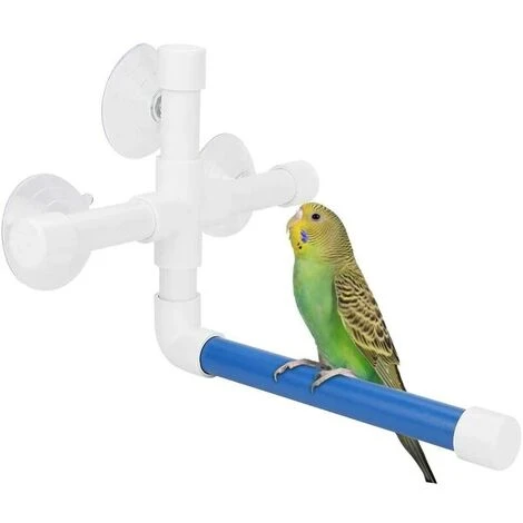Perchoir Perroquet, Jouet Perroquet Perchoir A Douche Tuyau En Plastique Avec Ventouse De Fixer Perchoir De Bain Pour Macaw Cockatoo Africain Greys Budgies Parakeet 1 Perchoir Perroquet, Jouet Perroquet Perchoir A Douche Tuyau En Plastique Avec Ventouse De Fixer Perchoir De Bain Pour Macaw Cockatoo Africain Greys Budgies Parakeet