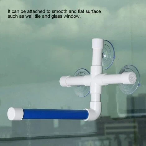 Perchoir Perroquet, Jouet Perroquet Perchoir A Douche Tuyau En Plastique Avec Ventouse De Fixer Perchoir De Bain Pour Macaw Cockatoo Africain Greys Budgies Parakeet 3 Perchoir Perroquet, Jouet Perroquet Perchoir A Douche Tuyau En Plastique Avec Ventouse De Fixer Perchoir De Bain Pour Macaw Cockatoo Africain Greys Budgies Parakeet – Image 3