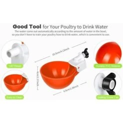 5 Pcs, Abreuvoir Poules, Abreuvoir Automatique Poule Kit, Abreuvoirs Automatiques De Poulet, Convient Aux Oiseaux, Volailles, Pigeons, Poulets, Canards 8 5 Pcs, Abreuvoir Poules, Abreuvoir Automatique Poule Kit, Abreuvoirs Automatiques De Poulet, Convient Aux Oiseaux, Volailles, Pigeons, Poulets, Canards -Trixie || Flamingo Soldes Magasin 98403900 4