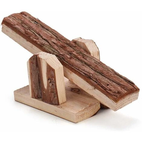 Cage Cochon D'Inde - Animaux En Bois Naturel Mâcher Petits Animaux Lapin Souris Rat Cochon D'Inde Hamster Balançoire Cage Jouets 1 Cage Cochon D'Inde - Animaux En Bois Naturel Mâcher Petits Animaux Lapin Souris Rat Cochon D'Inde Hamster Balançoire Cage Jouets