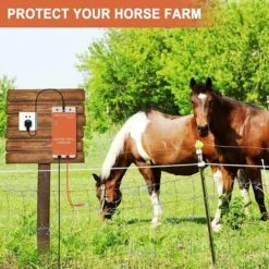 Clôture électrique Pour Bétail, Animaux, électrificateur De Clôture, Haute Puissance, D'alimentation Pour élevage De Volailles 5 Miles For Bétail F 9 Clôture électrique Pour Bétail, Animaux, électrificateur De Clôture, Haute Puissance, D'alimentation Pour élevage De Volailles 5 Miles For Bétail F -Trixie || Flamingo Soldes Magasin 98814857 5