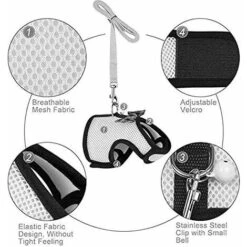 Harnais Pour Lapins Avec Laisse élastique, Approprié Pour Les Petits Animaux De Compagnie (S: Buste (20-23cm), Rose) -Trixie || Flamingo Soldes Magasin 99599752 5