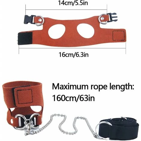Harnais Réglable En Cuir Pour Petits Animaux Harnais Souple Laisse Souple Pour écureuils, Cochons D'Inde Et Lapin 2 Harnais Réglable En Cuir Pour Petits Animaux Harnais Souple Laisse Souple Pour écureuils, Cochons D'Inde Et Lapin – Image 2