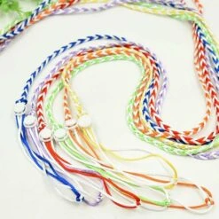 Harnais Et Laisse De Hamster, Corde Réglable De Harnais De Laisse De Hamster D'animal Familier, Corde De Collier De Souris(1.4m-no Bell)