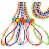 Lot De 5 Harnais Et Laisse Réglables En Nylon Pour Hamster Ou Hamster - Couleur Aléatoire