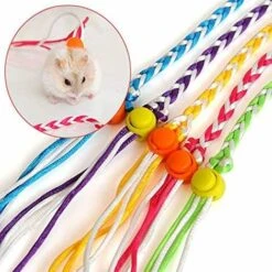 Lot De 5 Harnais Et Laisse Réglables En Nylon Pour Hamster Ou Hamster - Couleur Aléatoire -Trixie || Flamingo Soldes Magasin 99600473 3