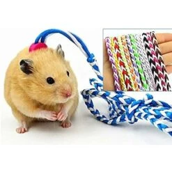 Lot De 5 Harnais Et Laisse Réglables En Nylon Pour Hamster Ou Hamster - Couleur Aléatoire -Trixie || Flamingo Soldes Magasin 99600473 4