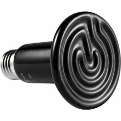 E27 50W émetteur Radiateur Animaux Ampoule Infrarouge Chauffage En Céramique,Lampe De Reptile Pour Amphibiens, Serpent, Oiseaux,Tortue, Chat, Chien