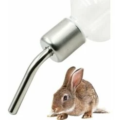 Biberon Lapin Nain , Abreuvoir Lapin Automatique, Biberon Cochon D'inde Plastique Biberon Hamster 180ml 2Pcs Blanc -Trixie || Flamingo Soldes Magasin 99759000 4