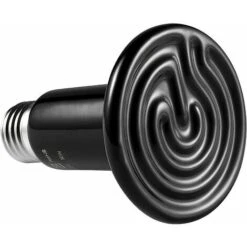 E27 50W Émetteur Radiateur Animaux Ampoule Infrarouge Chauffage En Céramique,Lampe De Reptile Pour Amphibiens, Serpent, Oiseaux,Tortue, Chat, Chien